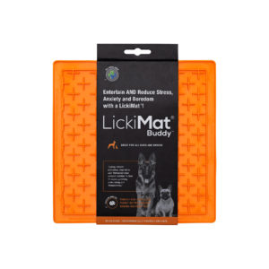 LickiMat Buddy Dog Orange (1)